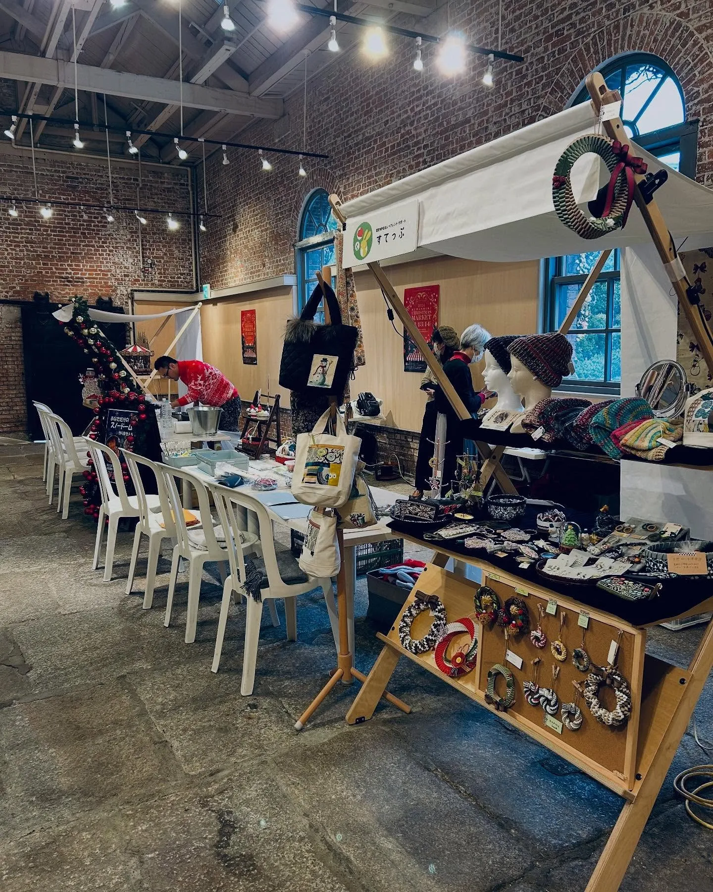【活動報告】倉敷クリスマスマーケットに出店しました！